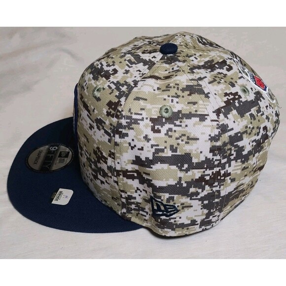 New Era New England Patriots 2023 Salute To Service 9FIFTY Snapback Hat Sz OSFM - Picture 3 of 6